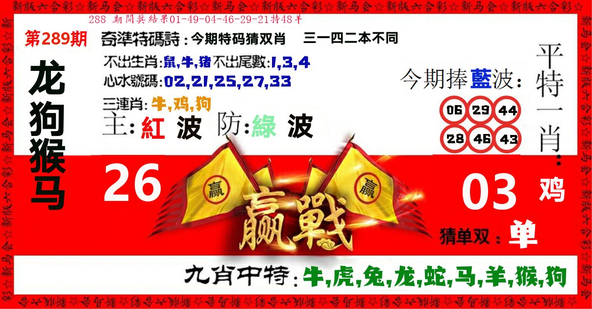 赢站 第289期
