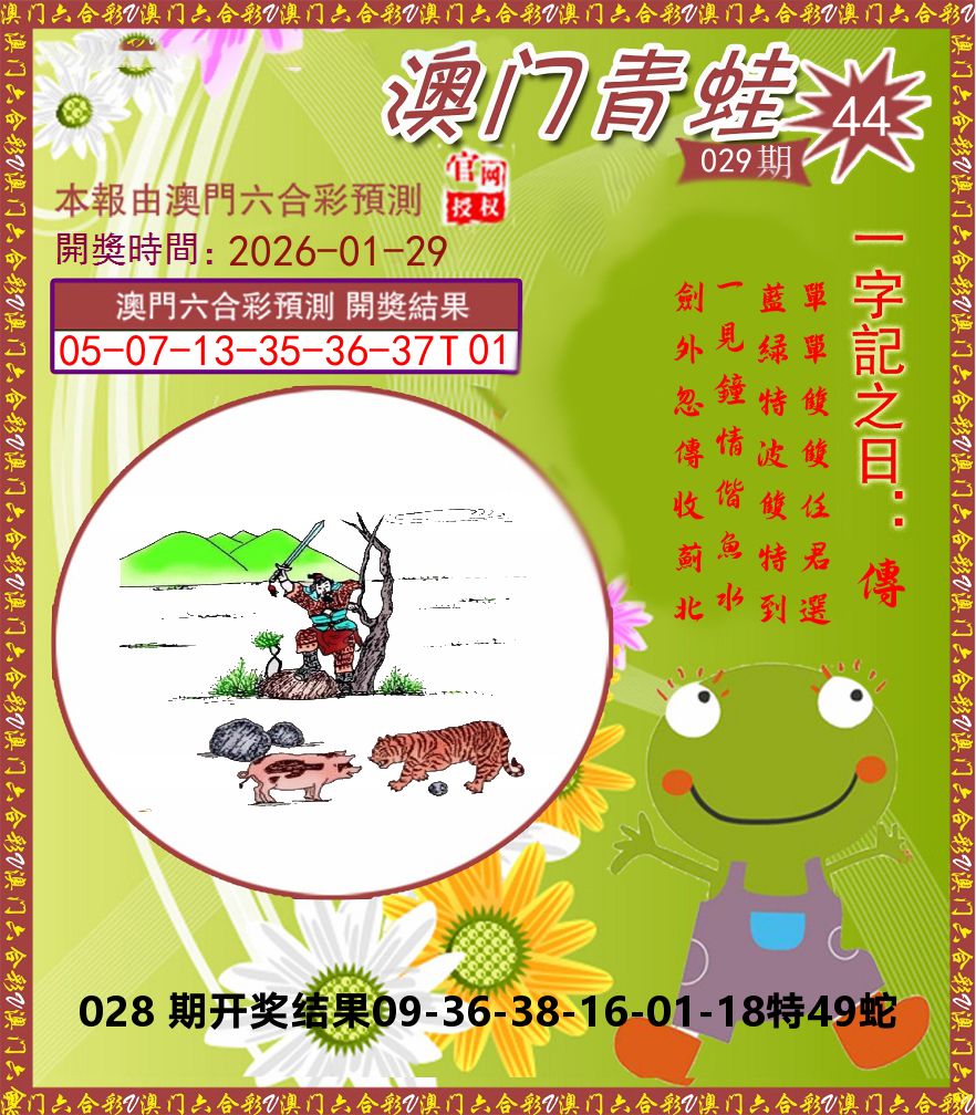 青蛙系列44 第29期