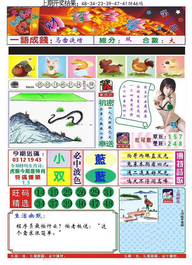 澳门财经宝鉴 第290期