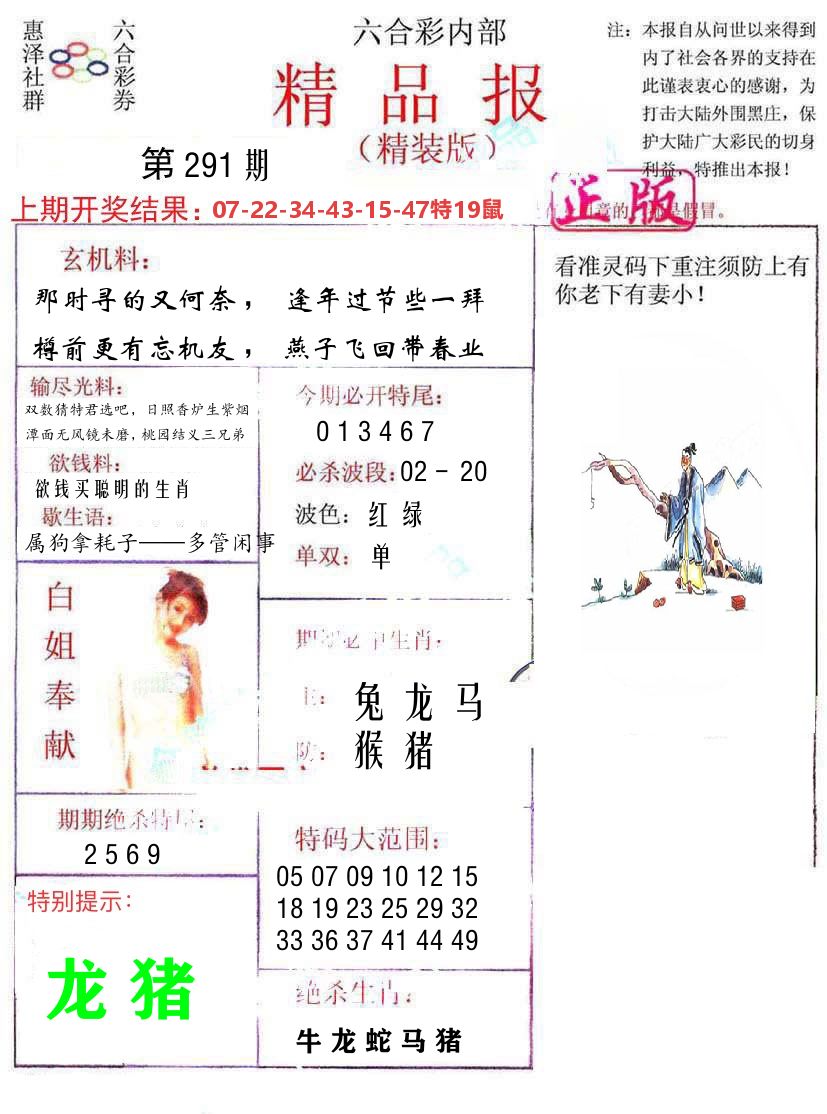 精品报 第291期