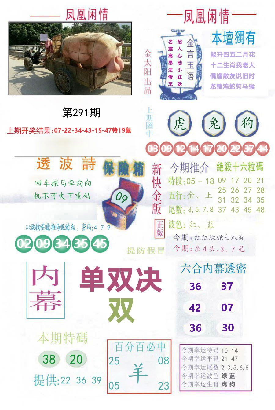 凤凰闲情 第291期
