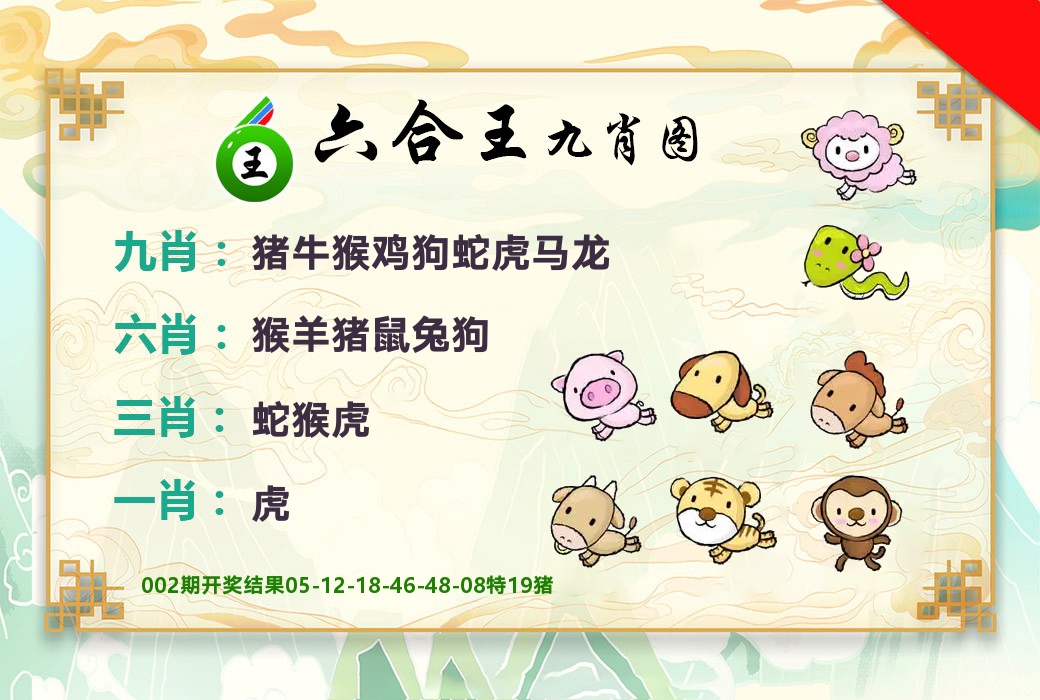 六合王九肖图 第3期
