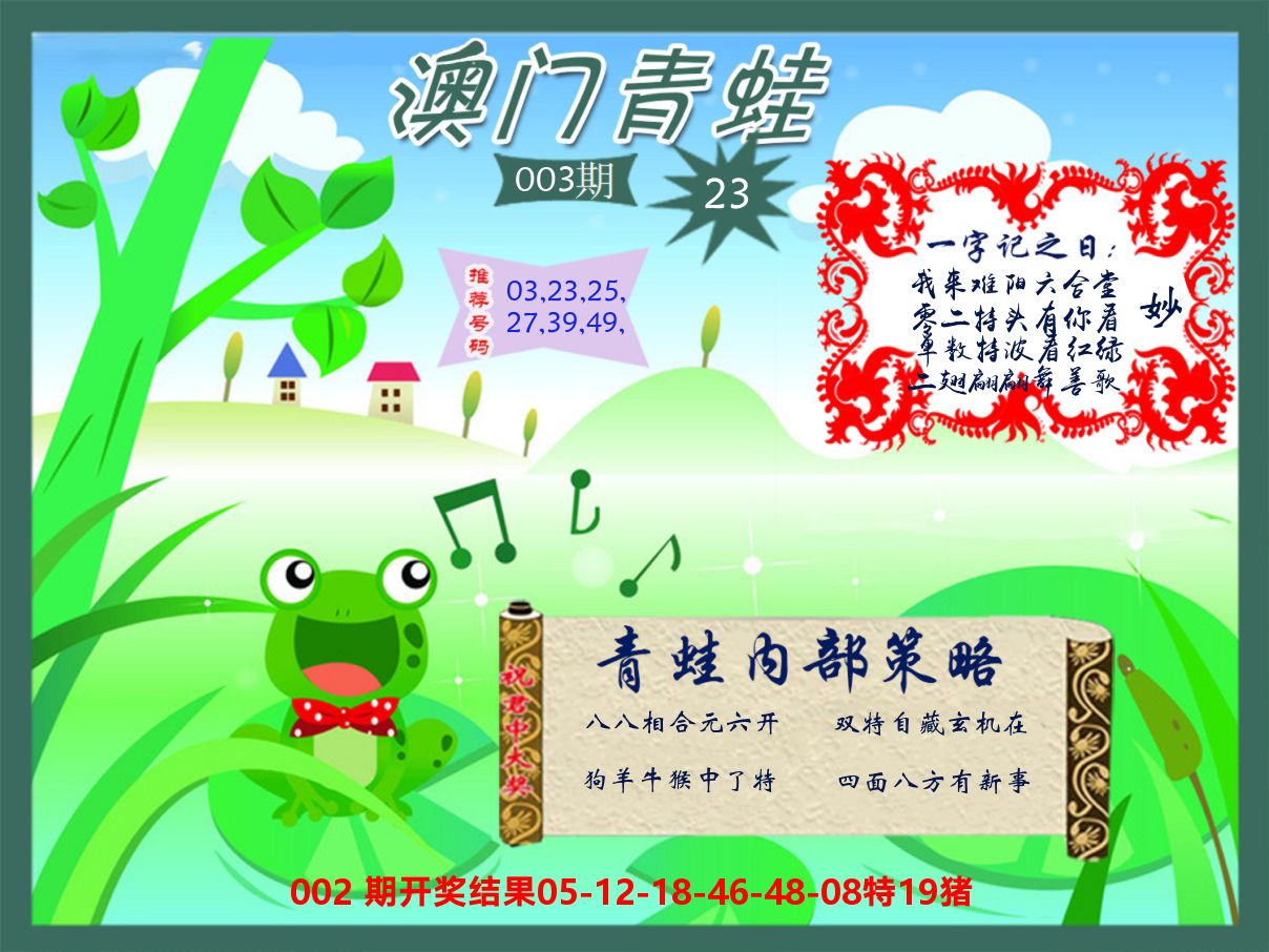 青蛙系列23 第3期
