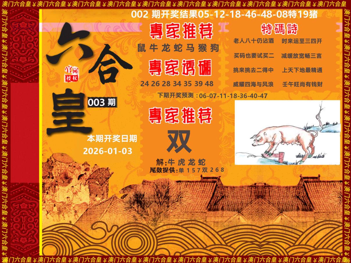 六合皇系列 第3期
