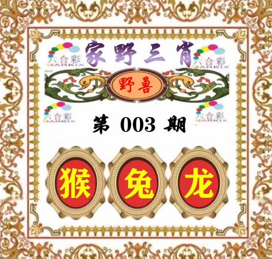 家野三肖 第3期