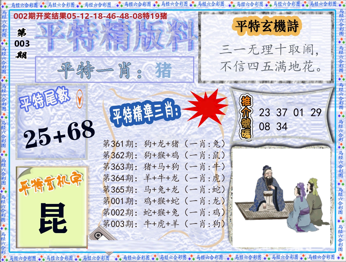 平特精版料 第3期