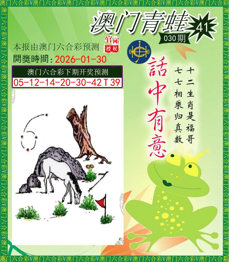 青蛙系列43 第30期