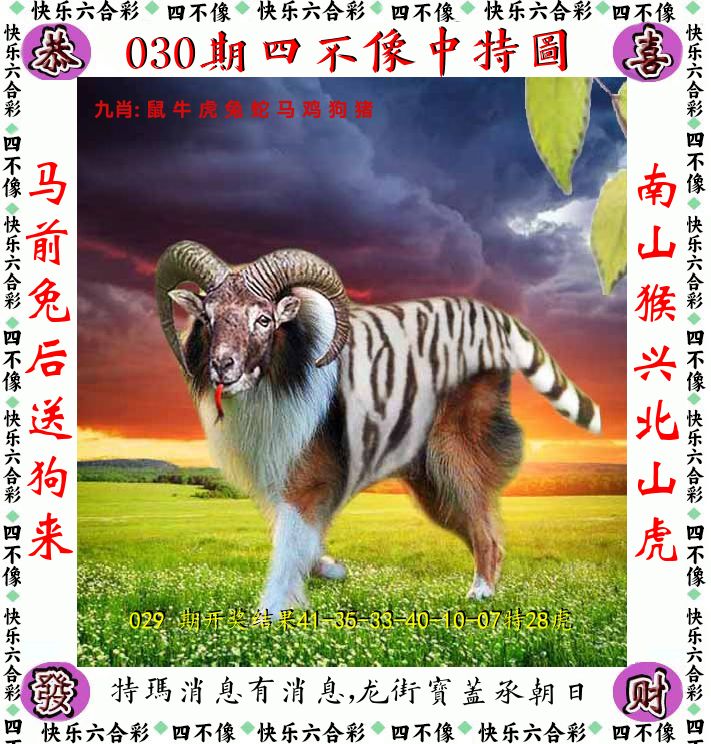 四不像 第30期