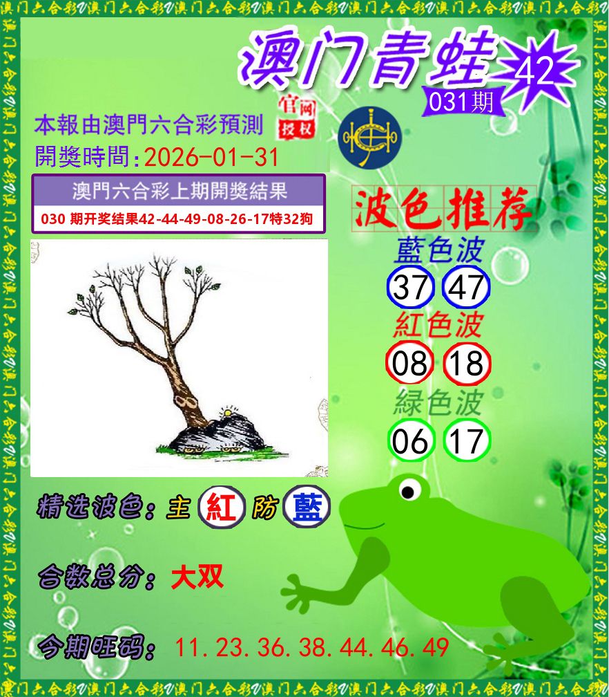 青蛙系列42 第31期