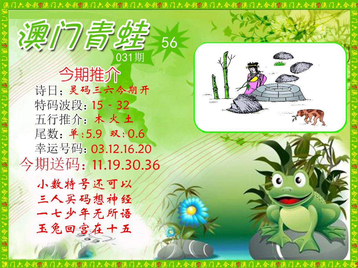 青蛙系列56 第31期