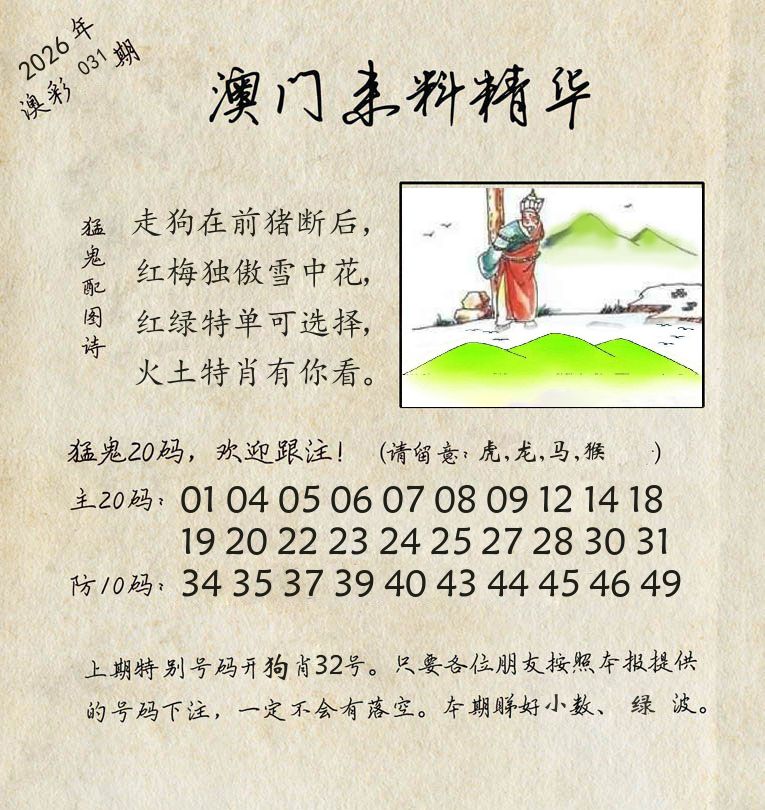 精华来料 第31期