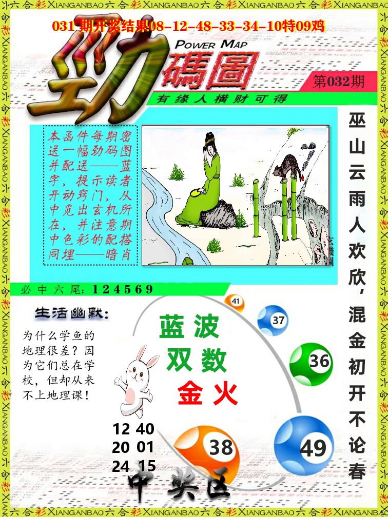 劲码图 第32期
