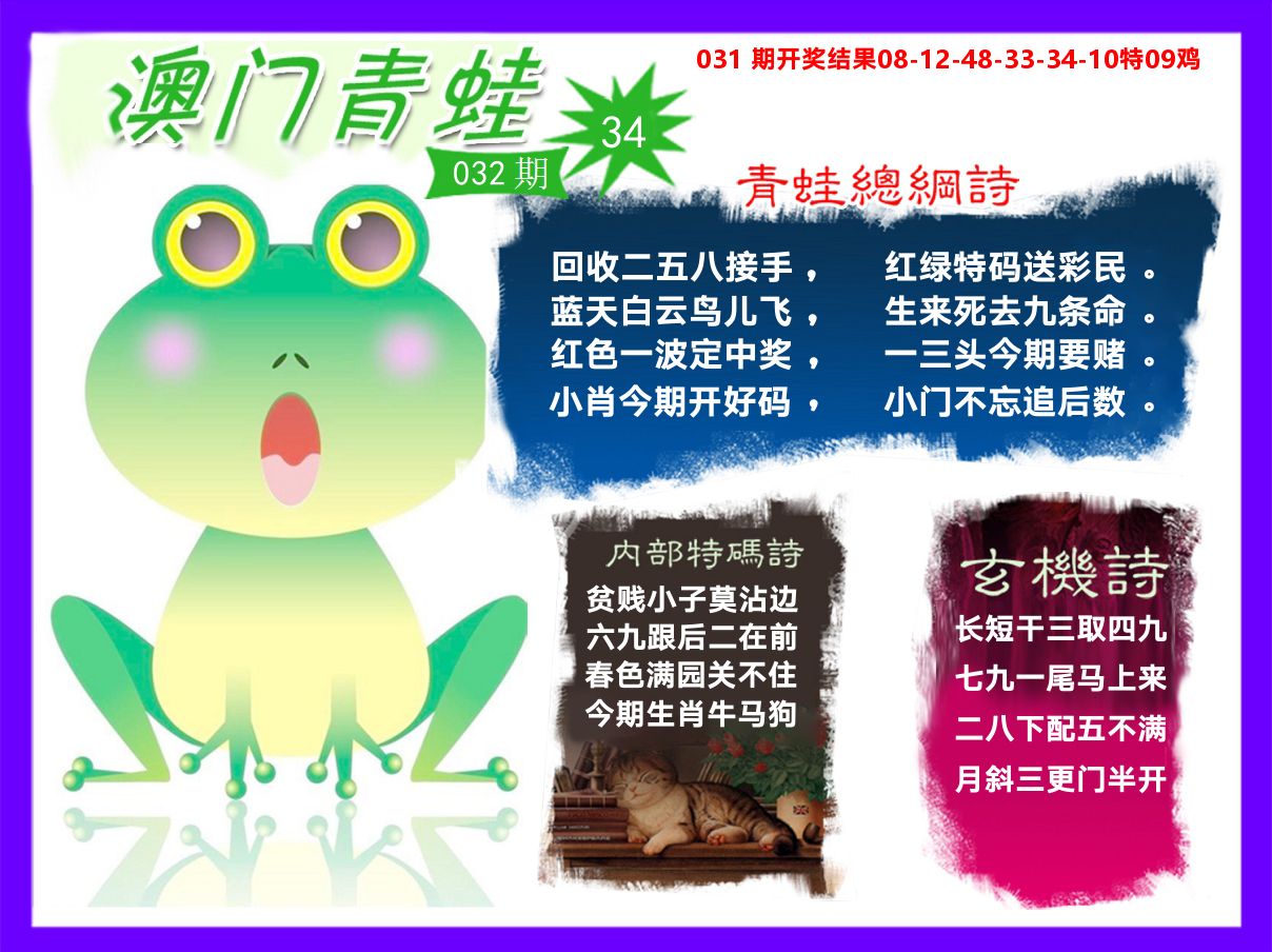 青蛙系列34 第32期