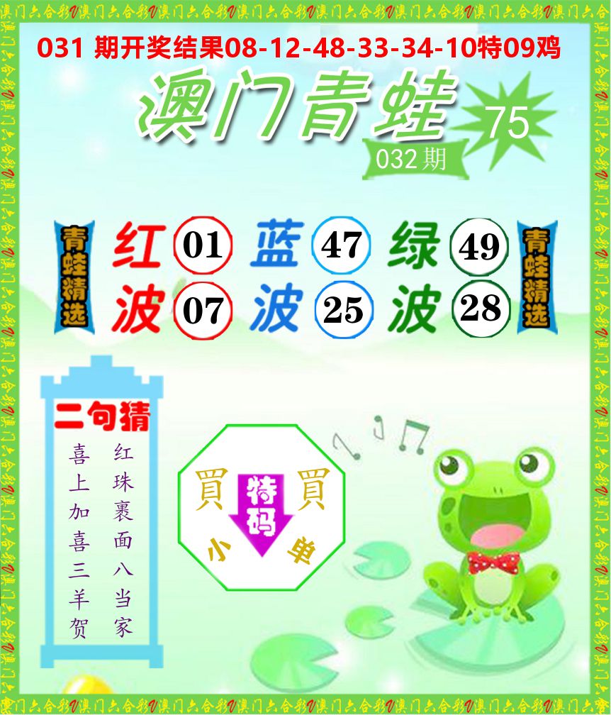 青蛙系列75 第32期