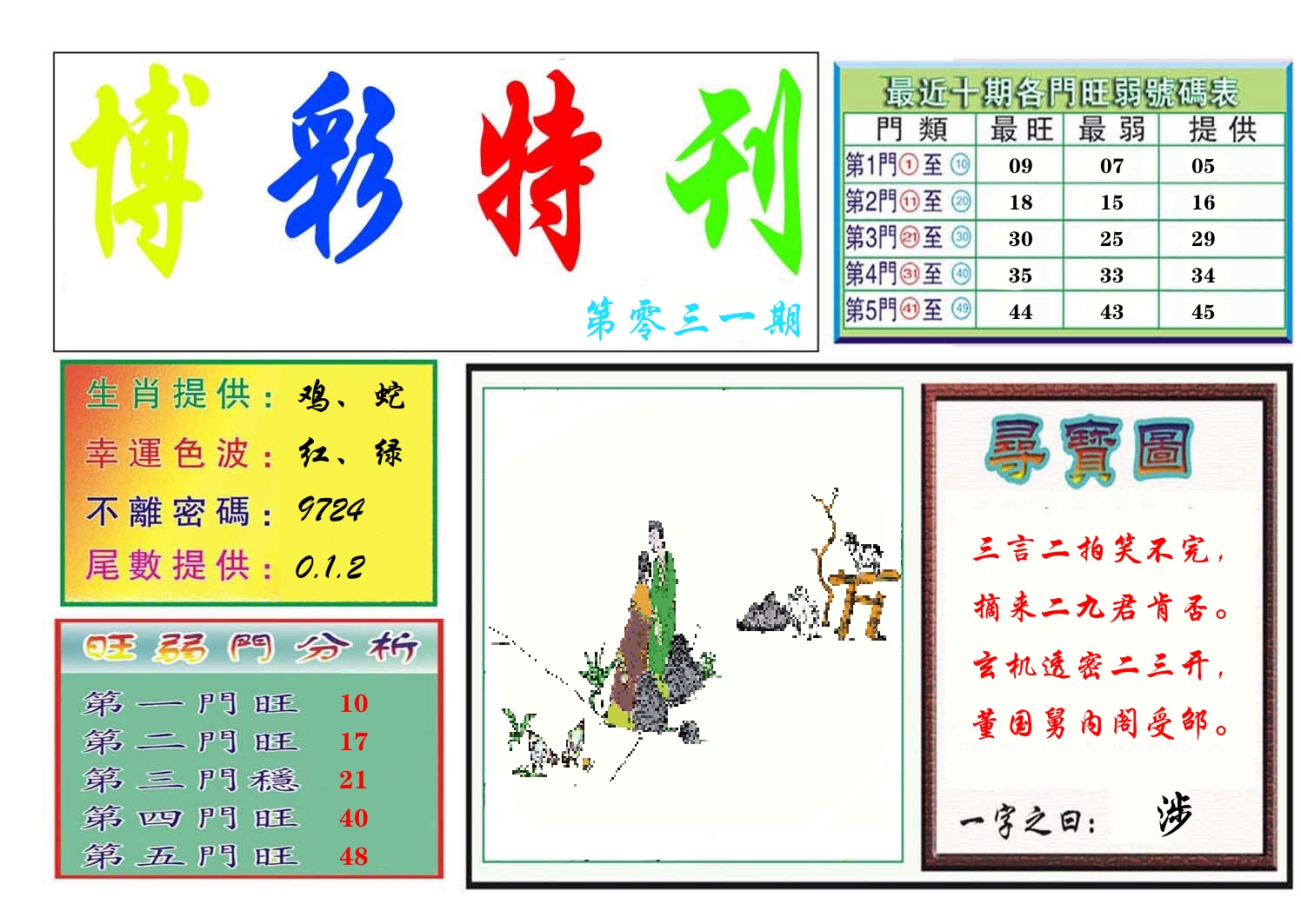 博彩特刊 第32期