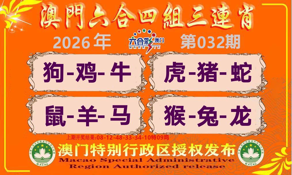 六合三连肖 第32期