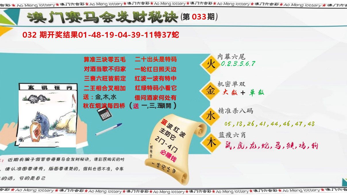 发财秘诀 第33期