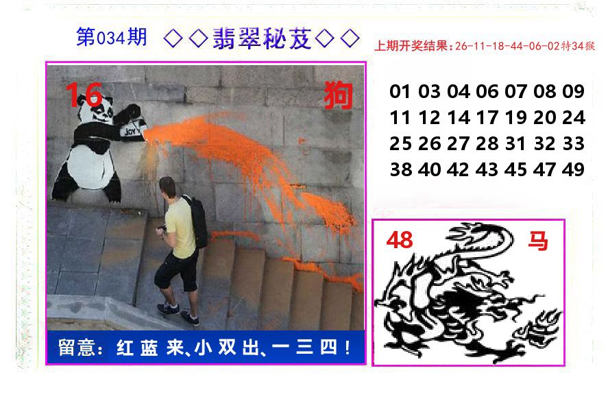 翡翠秘芨 第34期