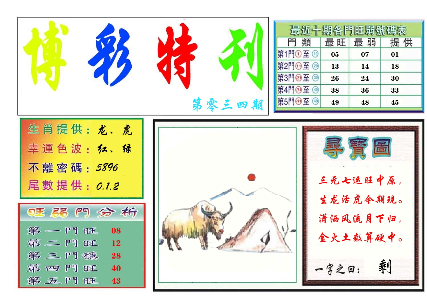 博彩特刊 第35期