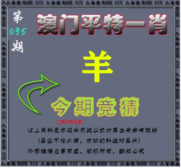 今期竞猜 第35期