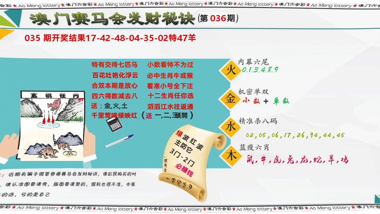 发财秘诀 第36期