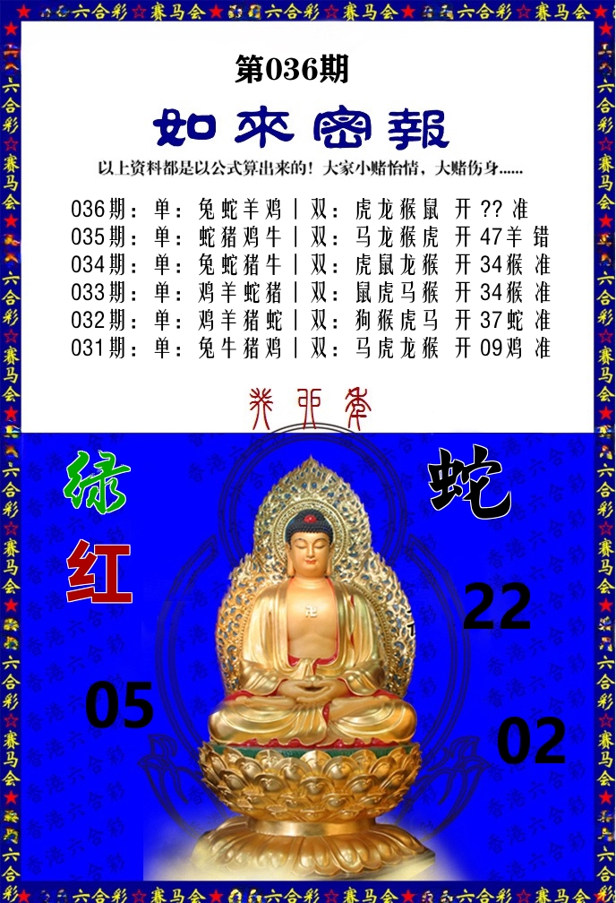 如来密报 第36期