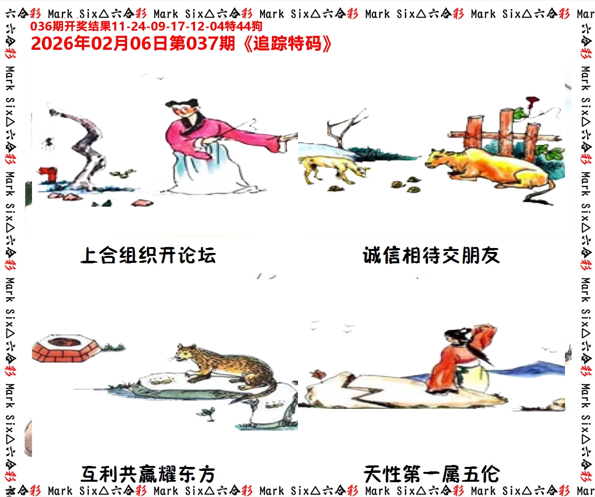 追踪特码 第37期