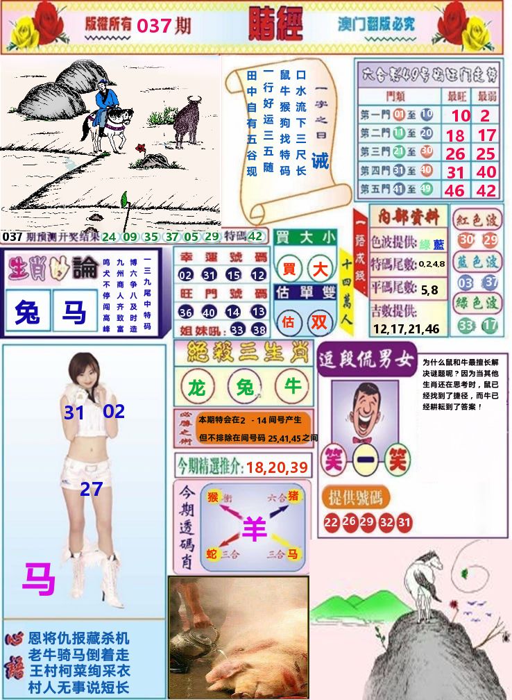 澳门赌经 第37期