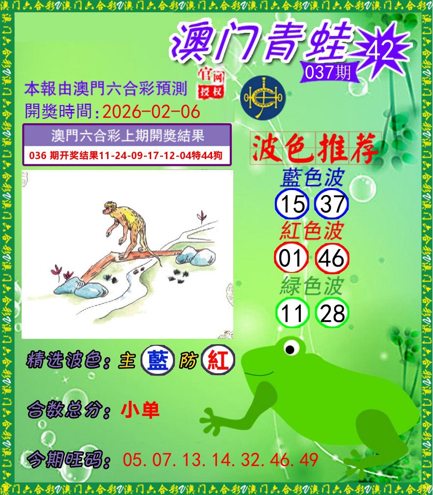 青蛙系列42 第37期