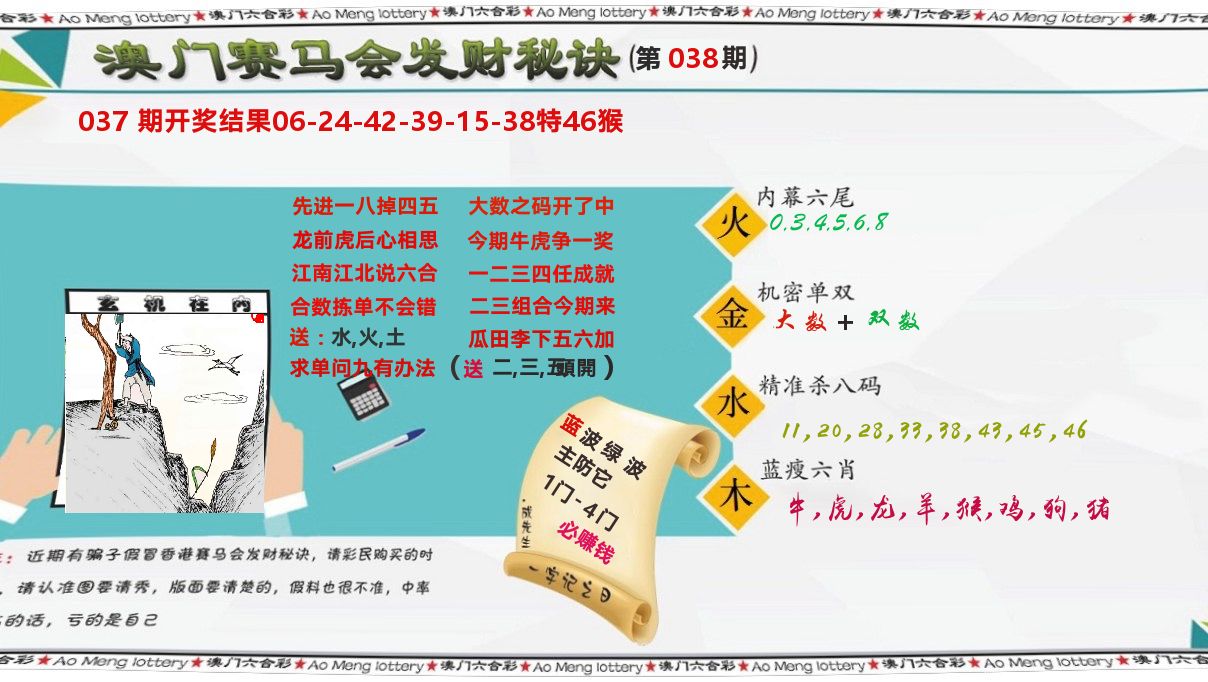 发财秘诀 第38期