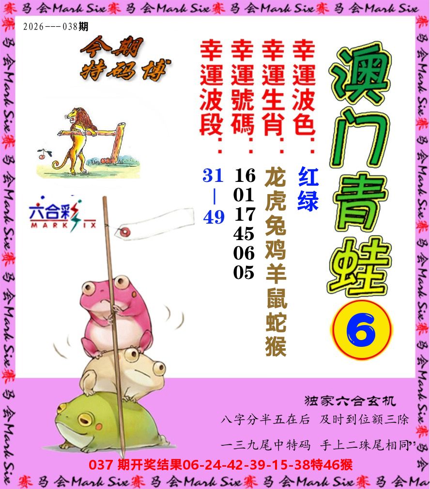 青蛙系列6 第38期