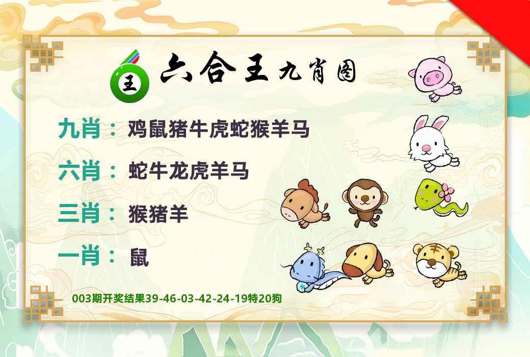 六合王九肖图 第4期