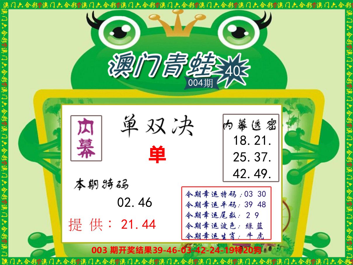 青蛙系列50 第4期