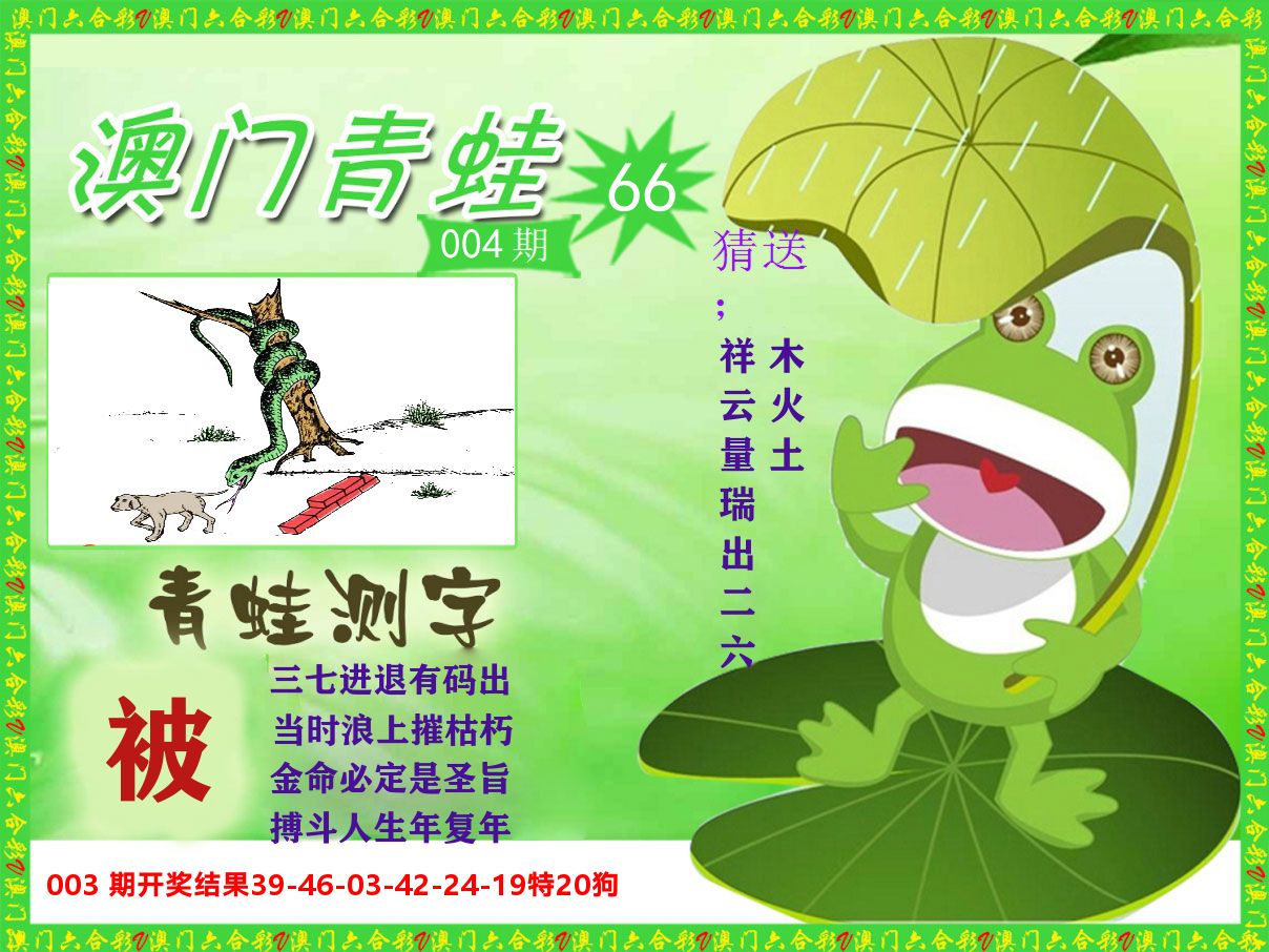 青蛙系列66 第4期