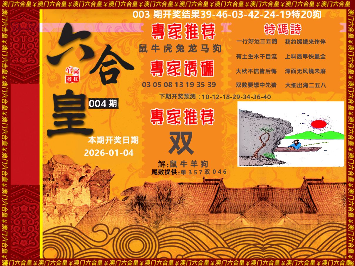 六合皇系列 第4期