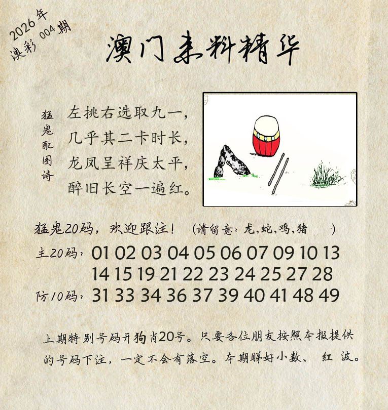 精华来料 第4期