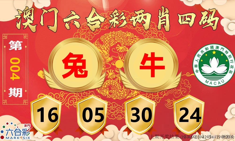 澳门两肖四码 第4期