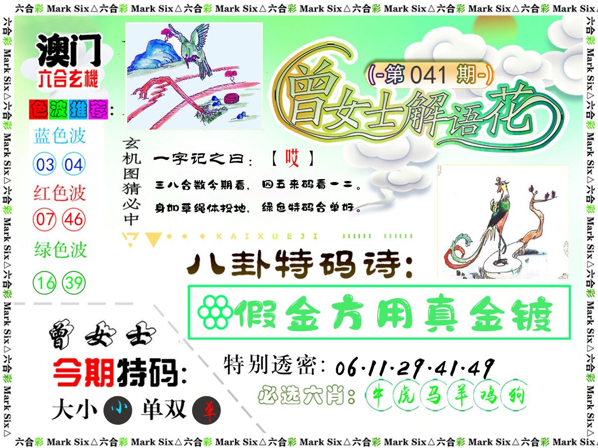 曾女士解语花 第41期