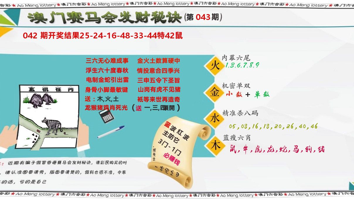 发财秘诀 第43期