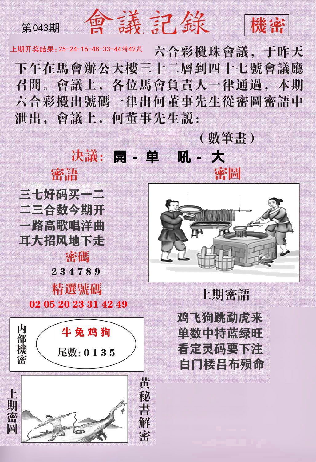 会议记录 第43期