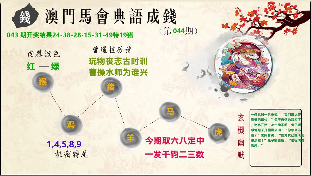典语成钱 第44期