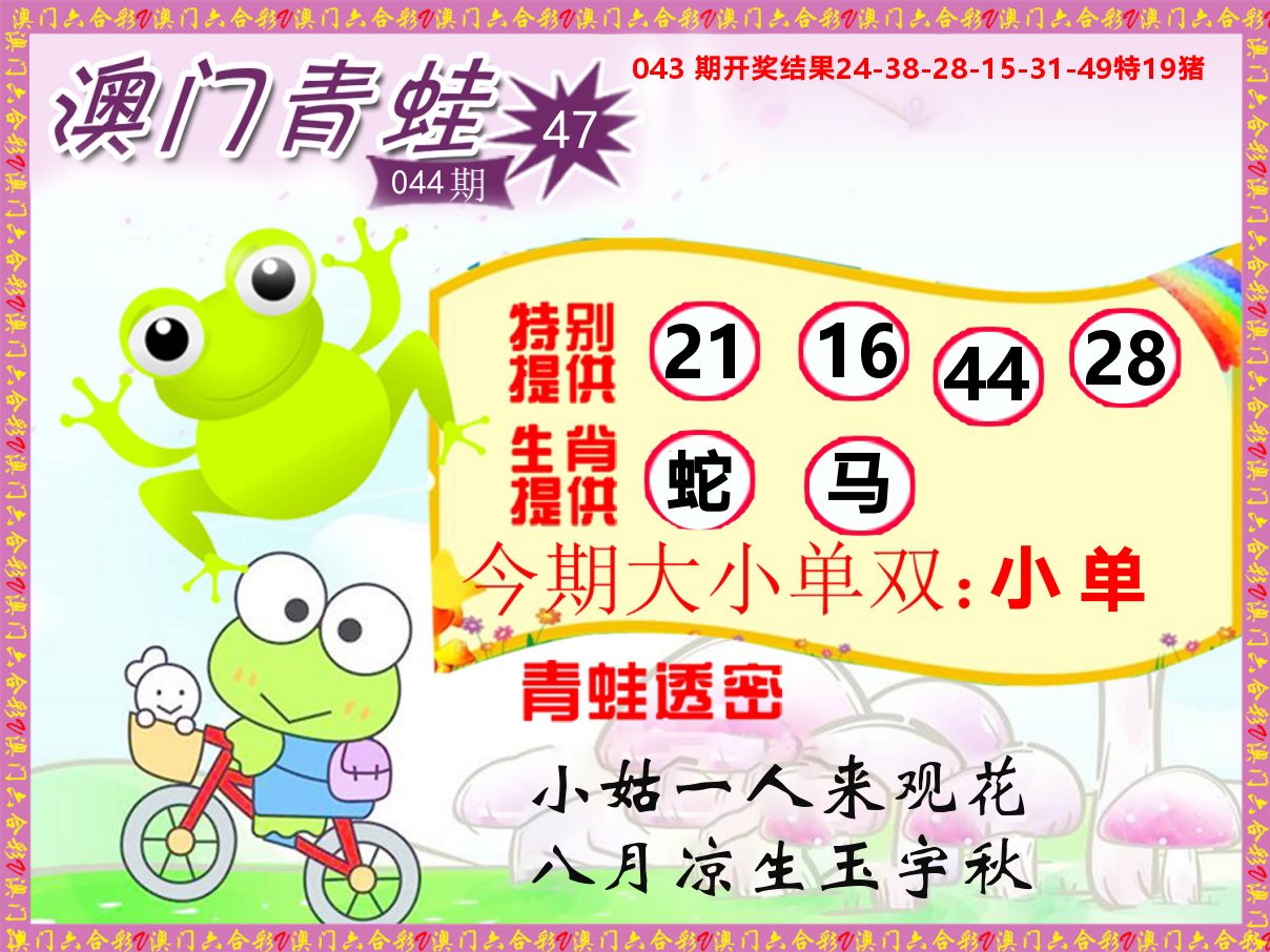 青蛙系列47 第44期