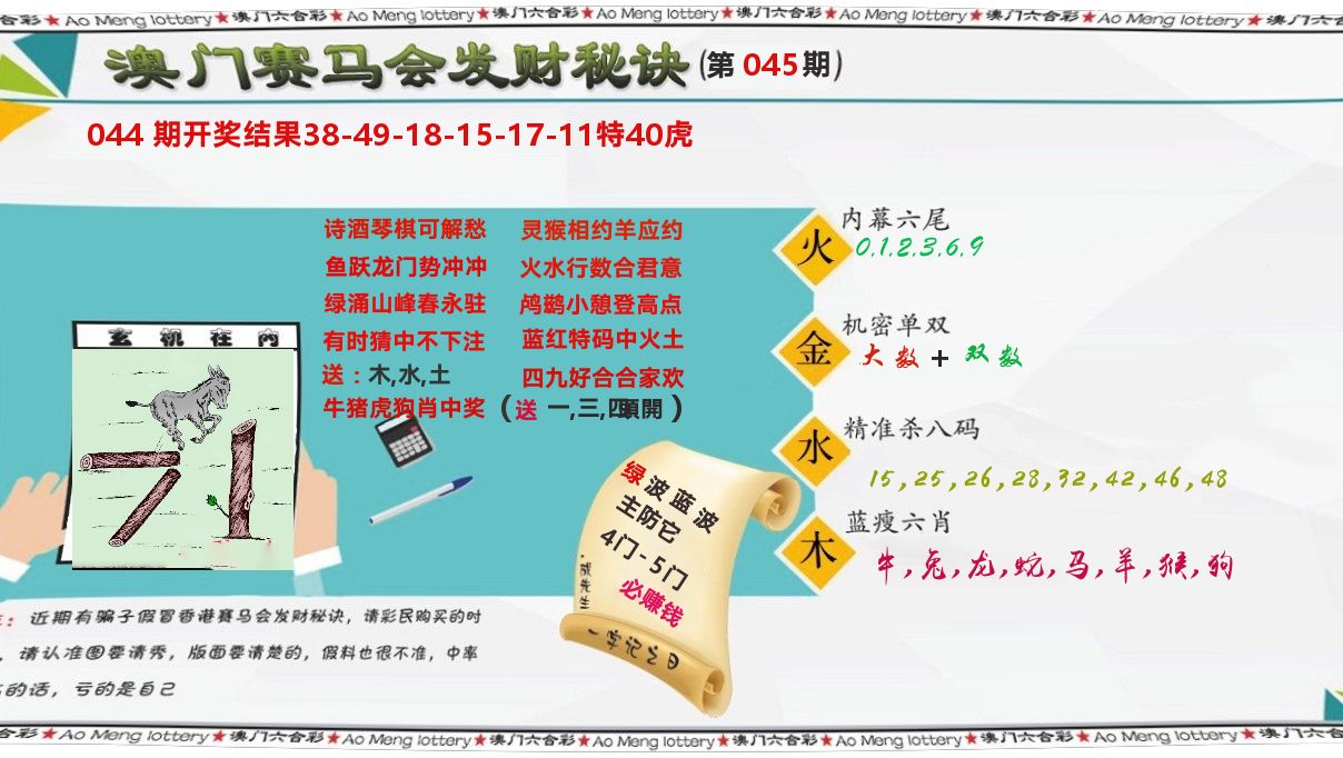 发财秘诀 第45期