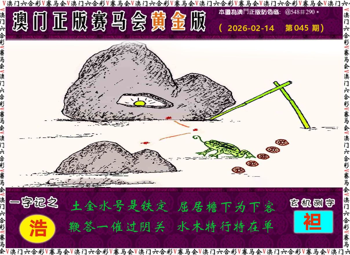 赛马会黄金版 第45期
