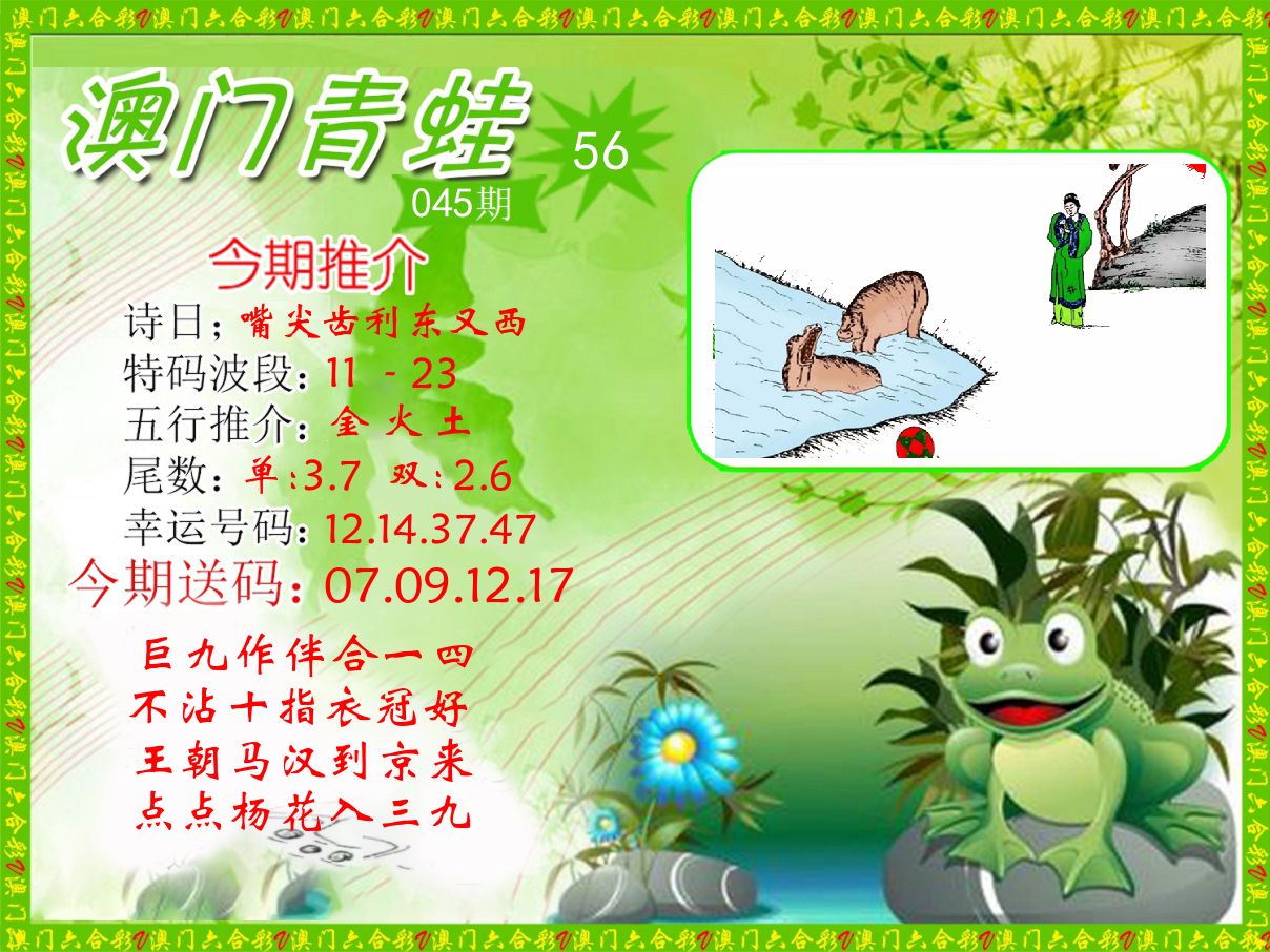青蛙系列56 第45期