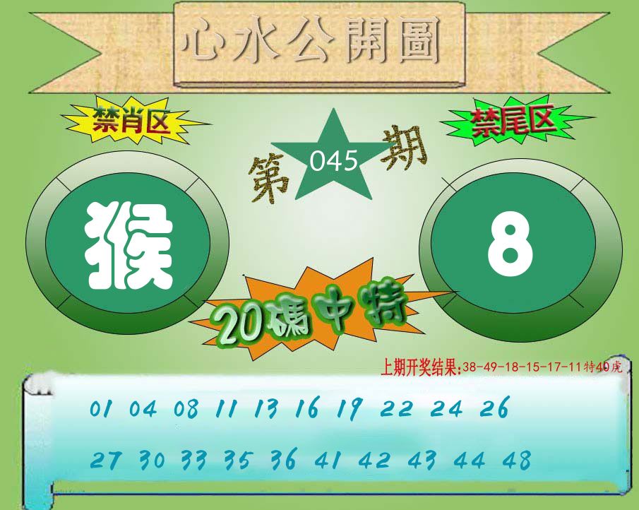 心水公开图 第45期
