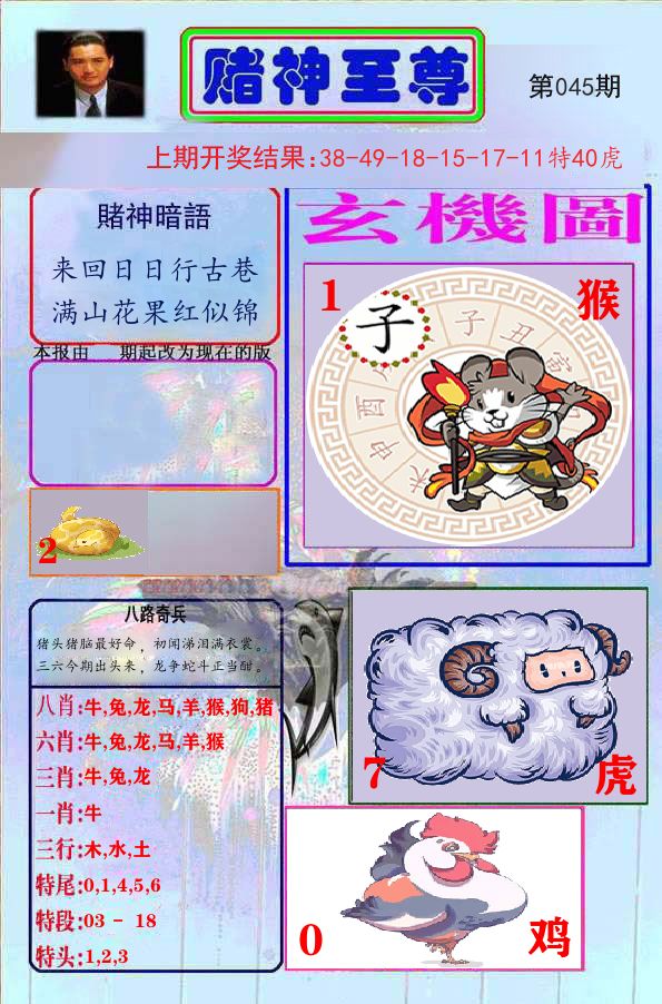 赌神至尊 第45期