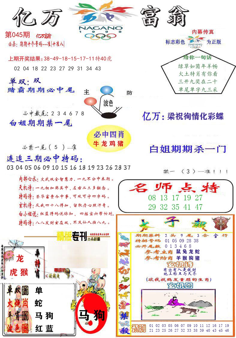 亿万富翁 第45期