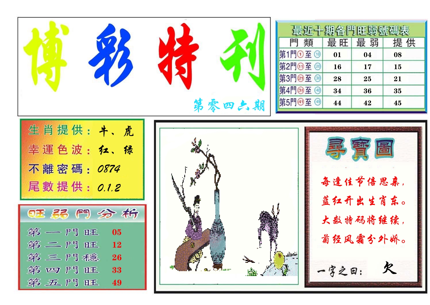 博彩特刊 第47期