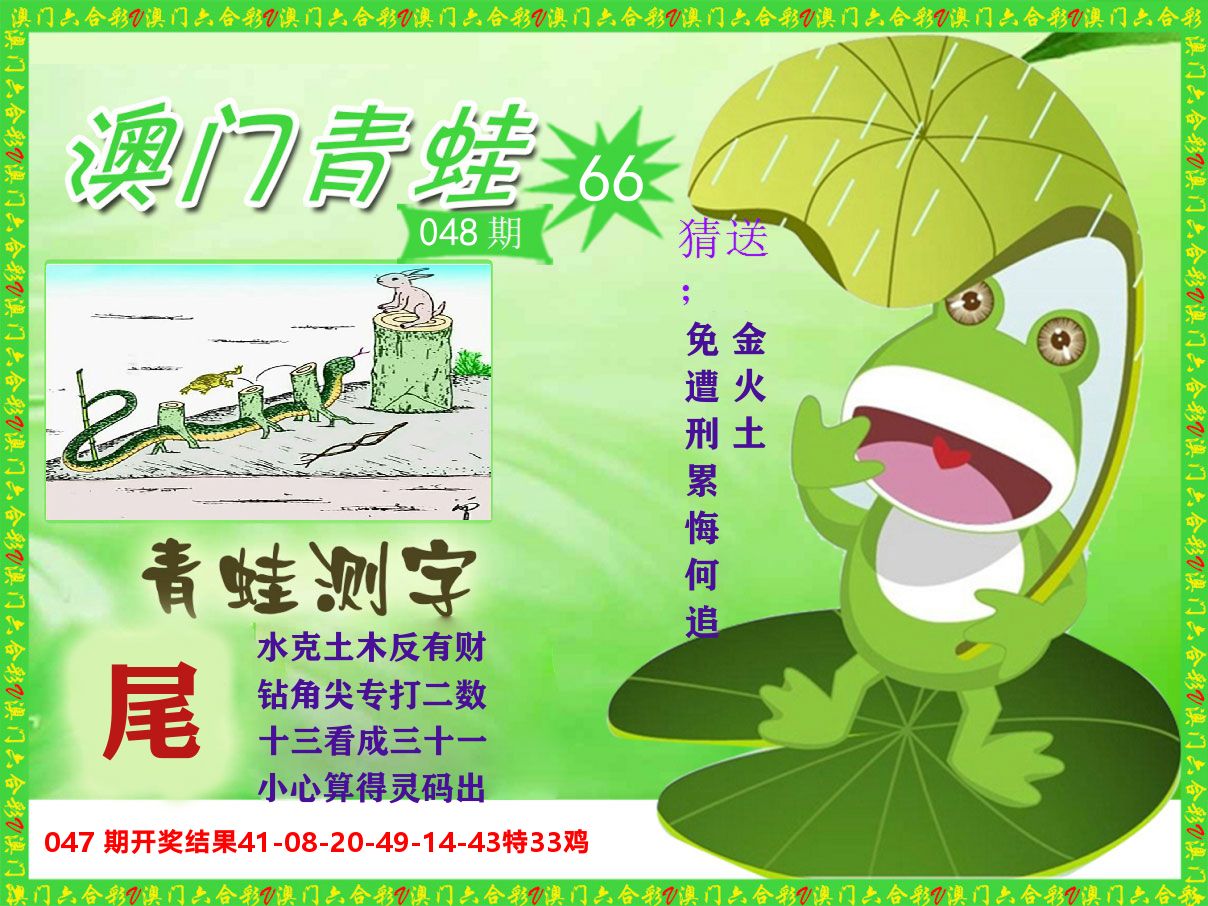 青蛙系列66 第48期
